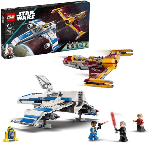 LEGO Star Wars New Republic E-wing vs  Shin Hati Starfighter