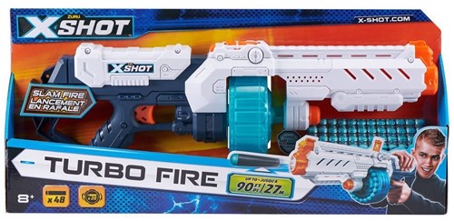 Zuru X-Shot Turbo Fire Blaster met 48 Darts