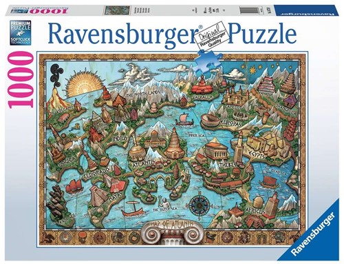 Ravensburger Casse-tête 1000 pièces Secret Atlantis