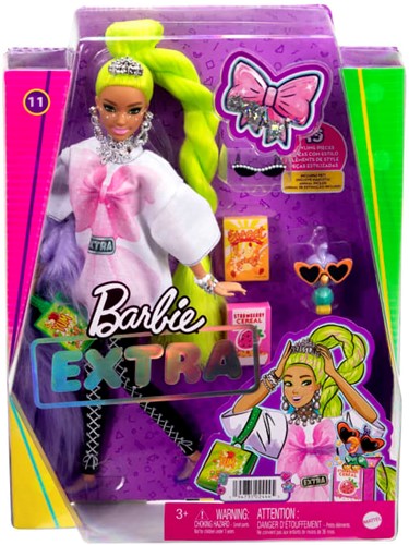 Barbie Barbie cheveux vert fluo HDJ44