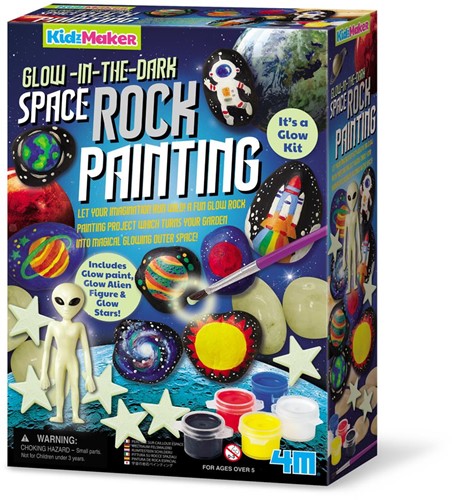 4M Rock Painting - Space Glow In The Dark