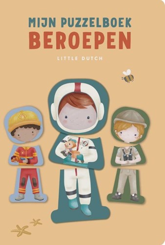 Mercis Little Dutch: Mijn puzzelboek Beroepen 1+