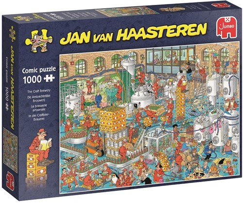 Puzzle Jumbo Jan van Haasteren La brasserie artisanale - 1000 pièces