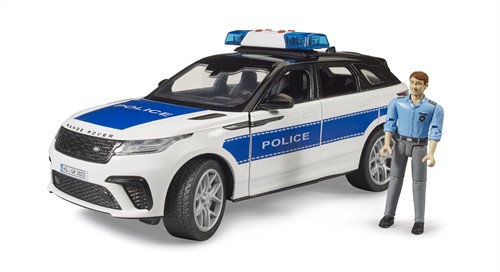 Auto Range Rover Velar politie en politieman