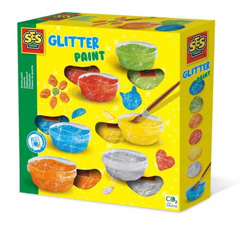 SES Plakkaatverf glitter