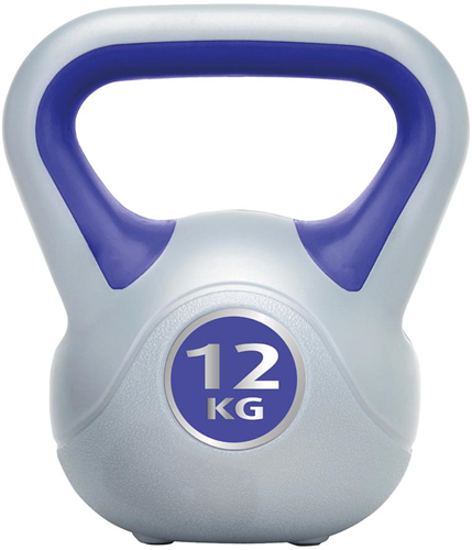 Urban Fitness Kettlebell en Vinyle Bleu Marine - 12kg